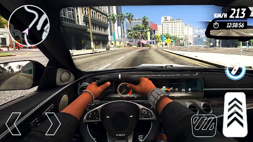 Gameplay screenshot 2 from Car Driving Master: Race City - Racing game
