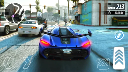 Gameplay screenshot 3 from Car Driving Master: Race City - Racing game